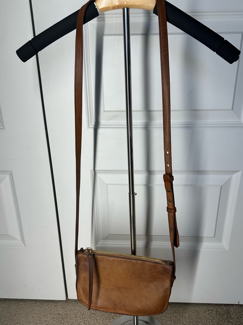 Madewell Leather Crossbody Bag - Brown